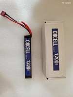 Usine personnalisée chine Airsoft accessoires 7.4V Lipo batterie 1200mAh pour Airsoftgun Airsoft bbs Airsoft fusil