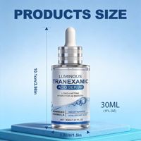 Sérum éclaircissant à l'acide tranexamique 30 ml, hydratant, nourrissant et raffermissant pour la peau