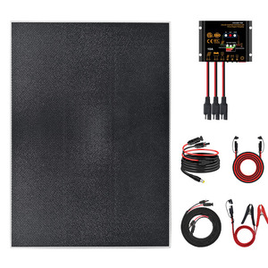 Panneau <span class=keywords><strong>Solaire</strong></span> SMT Tech SunPower 3W 5W 10W 15W 18W 20W, Petits Kits Solaires PV ETFE 9V 12V 18V pour Maintien de Batterie et Traceur GPS - Product Image 1