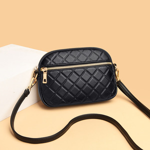 Women Branded Trend Hand Bag Female Causal Shoulder Handbags Embroidery Thread <b>Small</b> PU Leather Crossbody Bags - Product Image 2