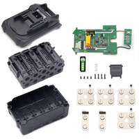 BL4050 BL4040 Maktas 40v XGT baterai Li-ion casing plastik 21700*10 dengan papan pelindung sirkuit untuk Makta 40v XGT PCB baterai