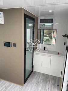 Capsula da Campeggio in Acciaio per 3 Persone, Casa Modulare Prefabbricata Portatile con Letti a Castello - Product Image 3