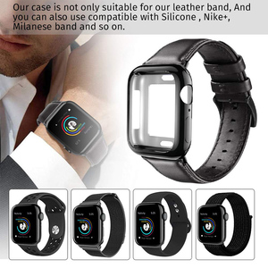 Leather <span class=keywords><strong>Watch</strong></span> Strap For <span class=keywords><strong>Apple</strong></span> <span class=keywords><strong>Watch</strong></span> Band 44 42 40 <span class=keywords><strong>38</strong></span> <span class=keywords><strong>MM</strong></span> Men's Women's Replacement Strap For iWatch Series 5 4 <span class=keywords><strong>3</strong></span> 2 1 - Product Image 5