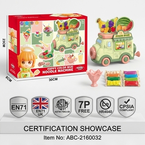 Juguetes Lucky: <span class=keywords><strong>Camión</strong></span> de Frutas, <span class=keywords><strong>Camión</strong></span> de <span class=keywords><strong>Helados</strong></span>, <span class=keywords><strong>Camión</strong></span> de Hamburguesas, <span class=keywords><strong>Camión</strong></span> de Comida, Set de Juguetes de Plastilina Mágica de Colores - Product Image 4