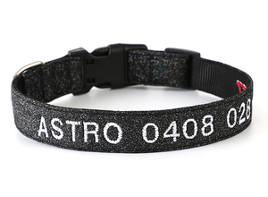 Collari <span class=keywords><strong>per</strong></span> <span class=keywords><strong>Cani</strong></span> di Lusso in Nylon e Poliestere <span class=keywords><strong>con</strong></span> Nome Personalizzato, Sgancio Rapido, Nastri Luminosi, Fibbia alla Moda - Product Image 6