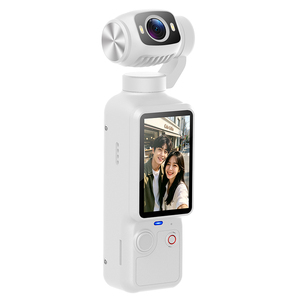 360 °   กล้องพกพาแบบพาโนรามา Rotating Lens DJ02 บันทึกวีดีโอ 4K HD หน้าจอพลิก 2.0 นิ้ว แบตเตอรี่ 2000mAh ขนาดกะทัดรัด พกพาสะดวก เหมาะสำหรับ Vlog - Product Image 3