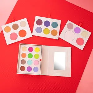 Grosir Set Makeup Kit Blush bedak kosmetik pigmen tinggi pilih warna Anda sendiri palet Eyeshadow merek Anda sendiri
