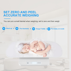 Neu gestaltete hochpräzise Sicherheit Elektronische digitale Kinder größe Gewicht Kleinkind Baby Waage Lieferanten für Babys - Product Image 4
