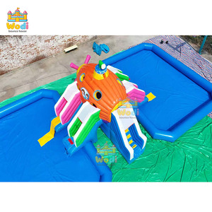 Casa de Brinco Infantil WODI de Grado Comercial, PVC de 0.9mm, para Lagos y Piscinas, Ideal para el Verano - Product Image 3