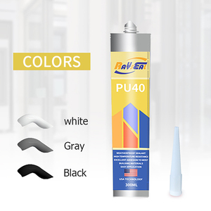 Adhesivo de Poliuretano para Reparación de Vidrios de Automóviles, Sellador de Poliuretano para Parabrisas de Automóviles, 600 ml, Alta Resistencia de Adhesión, Color Negro, para Uso en Embalaje - Product Image 1