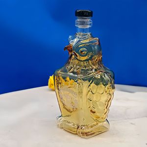 Bouteilles en verre en forme de <span class=keywords><strong>Grenade</strong></span>, Chien, Canard, avec bouchon, pour décanter le whisky, motif Bouledogue Français amusant, vente en gros, autocollants disponibles - Product Image 3
