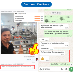 Tự động vòng vuông Máy dán nhãn chai Tabletop có thể Sticker nước rượu vang cho gỗ trường hợp bao bì động cơ PLC corecomponents - Product Image 5