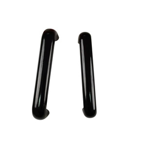 Manijas Industriales de Baquelita en Forma de U, Ovaladas, Rojas y Negras, Herrajes Duraderos para Muebles - Product Image 3