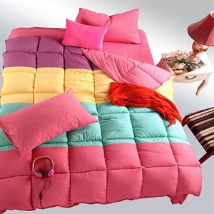 Edredón de Patchwork de Poliéster/Algodón Tamaño Queen, Diseño Nuevo y Económico 2024, para Uso en Hoteles y Dormitorios, Oferta para Todas las Temporadas - Product Image 3