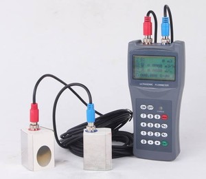 デジタルポータブルフローメーター,超音波流量計,ハンドヘルド中国水超音波流量計センサークランプ - Product Image 1