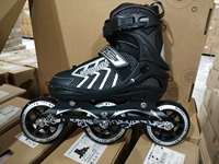 Chaussures de patins à roulettes en ligne de vente directe d'usine avec roues en PU 3 ou 4 patins à roulettes en ligne