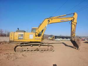 Komatsu รถขุดดิน PC220-7มือสอง22ตัน PC220 PC200รถขุดตีนตะขาบ PC300 220 220-7ของแท้ - Product Image 6