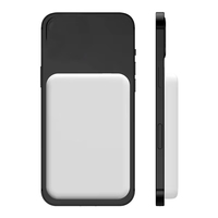 Batterie externe magnétique portable 10000 mAh, mince et légère, mini chargeur sans fil rapide pour téléphone portable 5000 mAh avec logo personnalisé