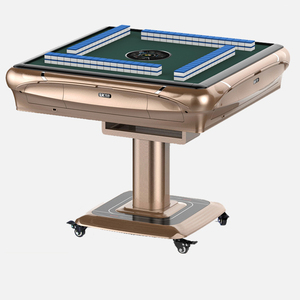 Mesa de <span class=keywords><strong>Mahjong</strong></span> automática, mesa plegable de Metal, con ruedas, silenciosa - Product Image 2