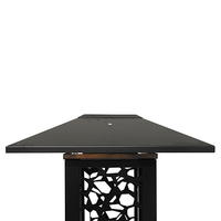 Nouveau design de chauffage au granulés de bois pour l'intérieur et l'extérieur, produit haut de gamme, chauffage au granulés pour jardin et terrasse