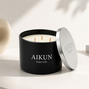 AIKUN Large Size Multi <b>Wick</b> Scented <b>Candle</b> Aroma <b>Candle</b> Stress Relief Aromatherapy Wholesale Customizable - Product Image 3