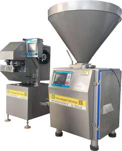 <span class=keywords><strong>Grapadora</strong></span> de salchichas industrial de alto rendimiento Relleno de salchichas al vacío automático Línea de producción de embutidora de salchichas para <span class=keywords><strong>perros</strong></span> calientes - Product Image 3