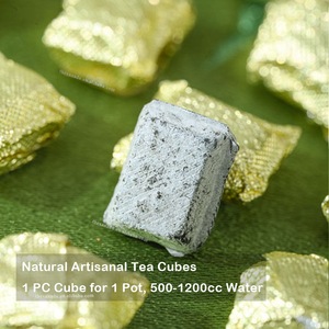 Растворимый чай Пуэр в кубиках (сырой/ферментированный), 0,5 г/шт, 8 вкусов: роза, жасмин. Индивидуальная упаковка для холодного/горячего заваривания (для кофеен/чайных/ресторанов) - Product Image 4