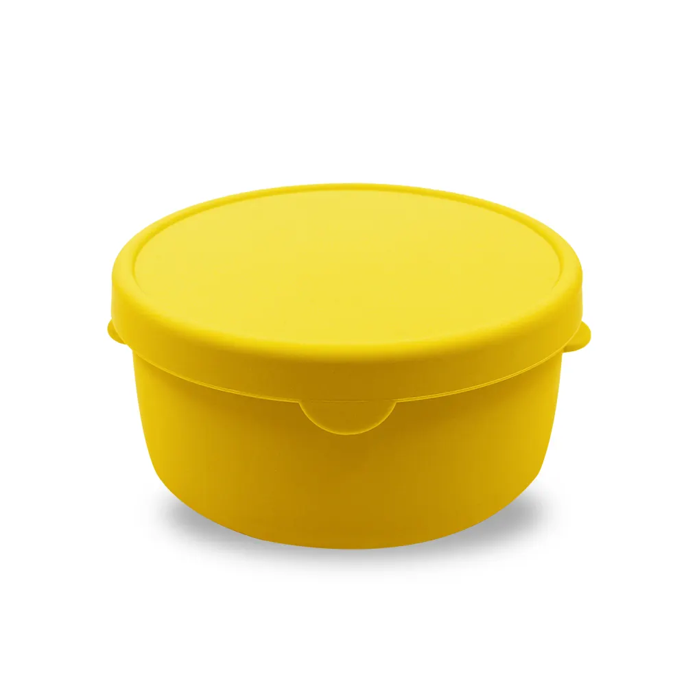 Hochwertige Silikon-Falt-Lunchbox für frische Gerichte Bento-Silikon-Lunchbox Faltbare Lunchbox-Kaufen Sie Silikon gebogen
