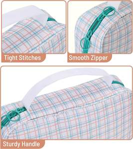 Échantillon gratuit : Housse de Bible exceptionnelle pour femmes, grande housse de Bible ou étui de transport pour livre avec poche zippée, directement de l'usine. - Product Image 2