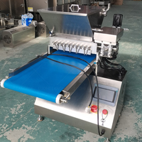 Kleine, zoete, harde desktop snoepgoed- en suikergoedvormmachine met handmatige afzetfunctie voor gummy's