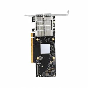 <b>Network</b> Adapter MCX755106AS-HEAT Dual Port QSFP112 PCIe 5.0 X16 200Gb/s VPI For AI HPC Cloud Data Center SmartNIC - Product Image 1