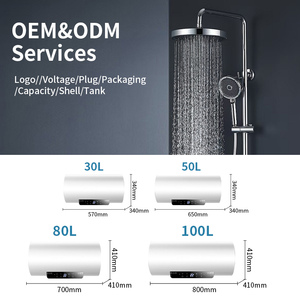 <span class=keywords><strong>Chauffe</strong></span>-<span class=keywords><strong>eau</strong></span> électrique à écran tactile haute qualité et économe en énergie, 50L, <span class=keywords><strong>80L</strong></span>, 100L, pour salle <span class=keywords><strong>de</strong></span> bain, maison, hôtel - Product Image 2