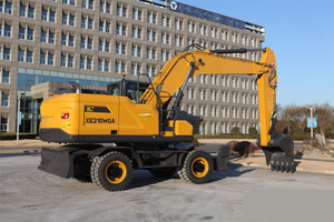 Excavadora de Ruedas XE210WGA en Oferta, con Fuerza de Excavación de 144KN, para Desarrollo Urbano, Buen <span class=keywords><strong>Precio</strong></span>, en Stock - Product Image 4