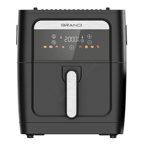 2025 New Function Air Fryer With Smart Large Size 8L <b>Pot</b> LED Display Screen Digital Air Oven Air Deep Fryer Electrical Deep - Product Image 6