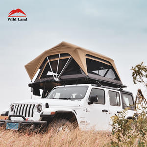 Tente de toit rigide 4 saisons Wild Land Voyager pour <span class=keywords><strong>camping</strong></span>-<span class=keywords><strong>car</strong></span>, équipement de <span class=keywords><strong>camping</strong></span> extérieur, tente de voiture tout-terrain 4x4 pour voyages en terre inconnue - Product Image 6