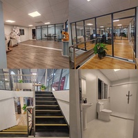 Bureau Conteneur de Luxe, Bâtiment Modulaire, Conteneur Portable, Bureau Préfabriqué, Espace de Travail, Solution Commerciale Personnalisée