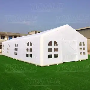 רוב פופולרי מתנפח חתונה מסיבת אוהל לבן חתונה אוהל למכירה