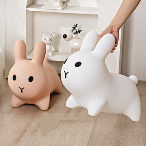 Plastic Cartoon Stool Nordic Creative Puppy Children <strong>Adult</strong> <strong>Chair</strong> Modern Simple Net Red <strong>Animal</strong> Stool <strong>Chair</strong>