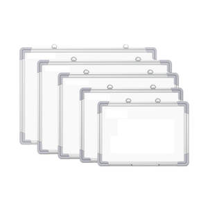 Mini <span class=keywords><strong>tableau</strong></span> blanc encadré en aluminium conception de tenture murale portable de taille personnalisée <span class=keywords><strong>pour</strong></span> l'espace de bureau personnel et les petites notes de salle de réunion - Product Image 1