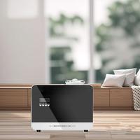 Diffuseur d'arômes d'huiles essentielles de luxe intelligent pour le commerce, grande capacité, machine à parfum nano, diffuseur de parfum de table en métal, 800 ml, électrique, 1 an