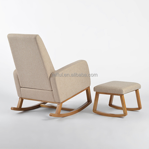 Sillón Giratorio para Cuarto de Lactancia, Cómodo Sillón Mecedor para Sala de Estar o Cuarto de Bebé - Product Image 2