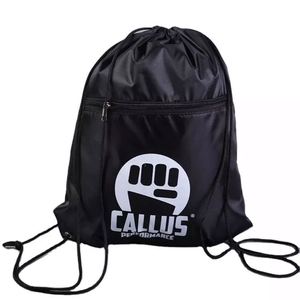 Bolsas de Gimnasio Personalizadas con Logotipo, Bolsas de Deporte de Poliéster Impresas con Cordón, Bolsa Impermeable de Poliéster con Cordón - Product Image 5