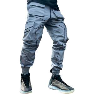 Pantalones Cargo Personalizados para Hombre, Estilo Harem, Techwear, Joggers de Secado Rápido, Múltiples Bolsillos, Pantalones de Moda Urbana - Product Image 1