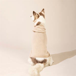 Qipet Pet malzemeleri özel yeni tasarımcı bebek alpaka lüks köpek kazak kapşonlu örgü küçük ve büyük köpekler husdogs <span class=keywords><strong>Dogs</strong></span> köpekler için - Product Image 4