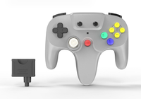 2.4G Wireless Remote Joystick Controller Game Pad Joypad untuk Nintendo 64 Gamepad Joypad N64 Video Console Accessories 2.4GHz