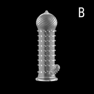 Nouveaux étuis en silicone pour pénis, produits pour prolonger les rapports sexuels, anneaux de pénis pour les doigts, ensemble de préservatifs pour adultes pour hommes, durée plus longue - Product Image 3