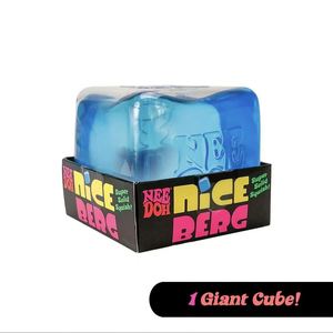 Nuevos Productos Internacionales: Juguete Blandito de Maltosa Schylling NeeDoh Niceberg, Cubo Azul Hermoso de 3.25 Pulgadas, para Niños de 5 a 7 Años - Product Image 4