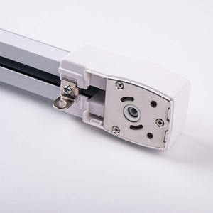 Système de <span class=keywords><strong>rail</strong></span> de <span class=keywords><strong>rideau</strong></span> motorisé électrique automatique en aluminium de haute qualité, silencieux, avec contrôle par WiFi et Bluetooth, pour la maison et le bureau - Product Image 6