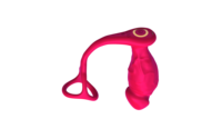 Vibrador Anal Rojo con Control Remoto, Tapón Anal, Juguete Íntimo para Adultos, Regalo Romántico de San Valentín, Juguete Sexual para Parejas Adultas