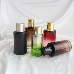 Botella de Perfume de cristal negro con revestimiento magnético, botella de Perfume de vidrio negro con tapa de lujo, 30ml, 50ml, 100ml, venta al por mayor, nuevo diseño - Product Image 5